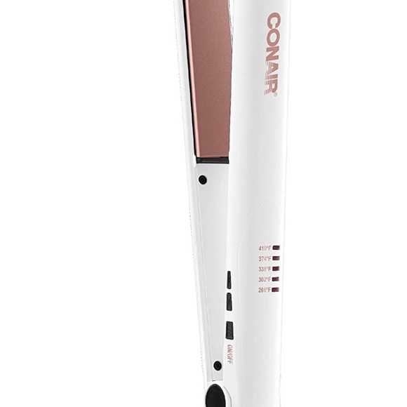 Brand New Conair Double Ceramic Flat Iron, 1 Inch - Picture 2 of 7